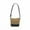 Black, variant on Women's Straw Leather Patchwork Tote Crossbody Barrel Bag Multifunctional Uncomplicated Chest Bag Suitable For Outdoor Travel Messenger Bag Commut Backpack Mini Mobile Phone Bag