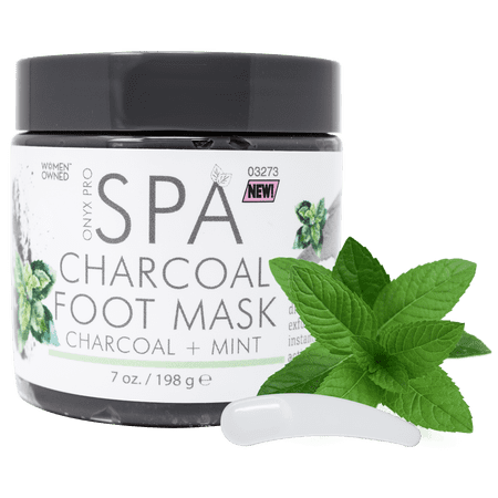 Onyx Professional Spa Charcoal Foot Mask