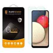 [2-Pack] Supershieldz for Samsung Galaxy A02S Tempered Glass Screen Protector, Anti-Scratch, Anti-Fingerprint, Bubble Free