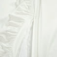 thumbnail image 6 of Lush Decor Ella Ruffle Lace Collection 3-Piece White Duvet Sets, King, 6 of 10