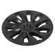 thumbnail image 2 of Tapacubos de rueda de 4 Uds Bling Bling para Tesla Model 3 2017-2023 negro mate, 2 of 12