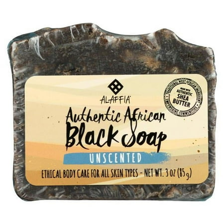 Alaffia 3 oz African Black Soap - Unscented