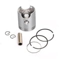 thumbnail image 2 of 100cc Piston Ring & Pin Clip Kit Std Bore 52mm For Yamaha AG100, DX100, YB100, LT2, LT3, 2 of 8