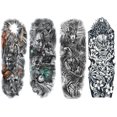 thumbnail image 1 of Figura 3D Tatuaje Cuerpo Pegatina 4 Piezas Impermeable para Niñas Amante Pareja, 1 of 9