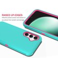 thumbnail image 4 of Tekcoo Case for Samsung Galaxy S23 FE 2023 6.4", Case Cover for Galaxy S23 FE,Shockproof Heavy Duty Hard Plastic & Rubber Rugged Bumper 3-in-1 Case Cover - Mint, 4 of 7