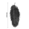 thumbnail image 3 of Efavormart 12 RARE 24"-26" Ostrich Plume Feathers For Wedding Birthday Party Dance Banquet Event Decoration - Black, 3 of 10