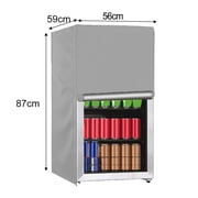 Upright Fridge Cover,Waterproof Outdoor 3.0 Cubic Compact for Mini Fridge Cover