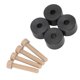 thumbnail image 3 of 3D Printer Hotbed Column High Temperature Resistant PEEK Bed Mounts with Screws for VORON 2.4, 3 of 4