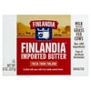 Finlandia Imported Butter, Fresh from Finland, Unsalted, 8oz