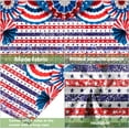 thumbnail image 6 of Independence Day Patriotic Garage Door Decoration Banner, Large Size Red White Blue Fourth of July Patriotic Backdrop Garage Door Decoration Mural Wallpaper Festival Party Interior Outdoor Banner, 6 of 6