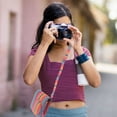 thumbnail image 3 of OULII 1Pc Universal Camera Case Instant Camera Case Imitation Microfiber Storage for Commuting Shopping, 3 of 8