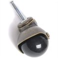 thumbnail image 3 of ZHAOCHENG Juego de 4 ruedas giratorias esféricas de 360 grados con placa superior, ruedas esféricas de 1,5 pulgadas con vástago de anillo de abrazadera, 3 of 3