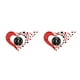 thumbnail image 4 of Bearachild espejo pared reloj pegatina conjunto 3D decoración del hogar PS póster calcomanías póster Paster decoración cocina sala de estar negro rojo 2piezas Bearachild CBP056207, 4 of 5