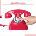 thumbnail image 4 of Bangcool Corded Landline Telephone, Landline Phones for Home, Red Vintage Rotary Phone, Desk Telephone for Home, Office, Hotel Decoration, 4 of 7