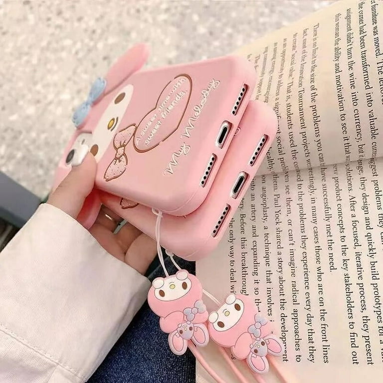 iPhone - melody Sanrio my melody transparent Anime Phone Case For iPhone 15