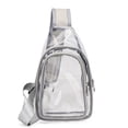 thumbnail image 1 of Mochila de PVC, mochila grande de PVC, mochila transparente impermeable, mochila transparente de PVC, bolso de pecho, 1 of 6