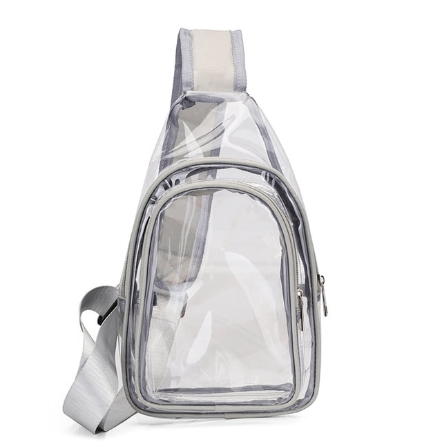 Mochila de PVC, mochila grande de PVC, mochila transparente impermeable, mochila transparente de PVC, bolso de pecho