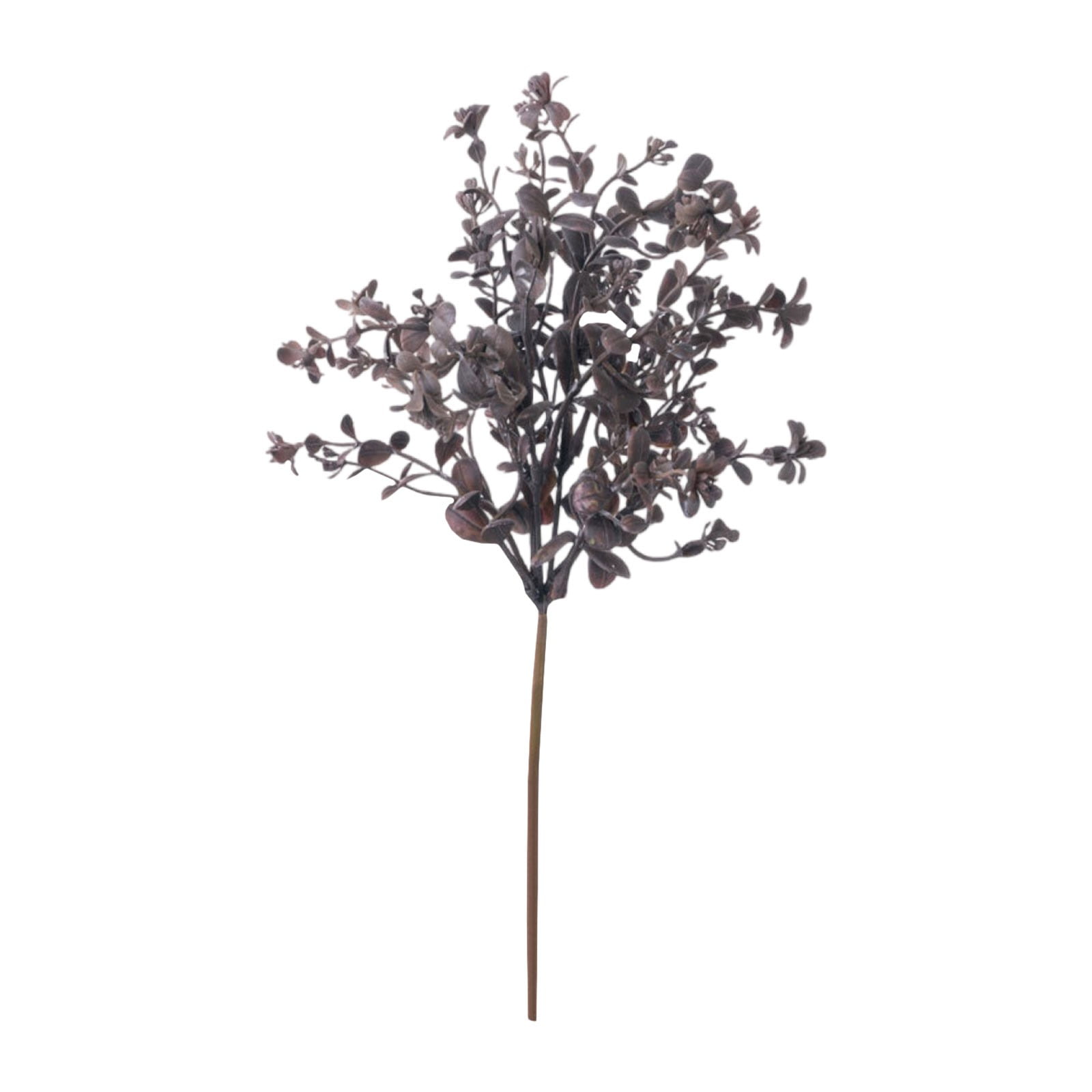 1 Bunch Faux Wild Grass Stems Artificial Onion Grass Bouquet Boho Chic Fake Plant Branches for Vase Filler Home Decor Slate Grey