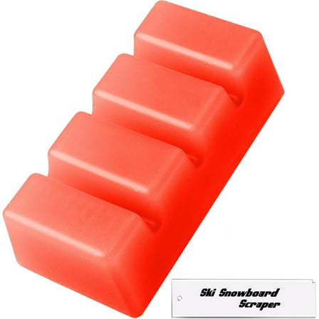 Ebaokuup Snowboard and Ski Wax - Universal Snow Block Wax - Ski and Snowboard Racing Wax for Protecting The Ski and Snowboard Accessories