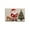 B, variant on Christmas Doormat 60x40cm Knitted Soft Santa Claus Kitchen Rug Winter Entryway Low Pile Rugs for Entrance Kitchen Bedroom Decorations (C)