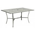 thumbnail image 2 of Home Styles Umbria 60" x 40" Concrete Tile Patio Dining Table in Gray, 2 of 2