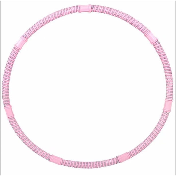 Ultrasport Fitness Hula Hoop – 6 Snap-Together Pieces, Soft Foam, 100 Cm Diameter | For Abdominal & Back Workout