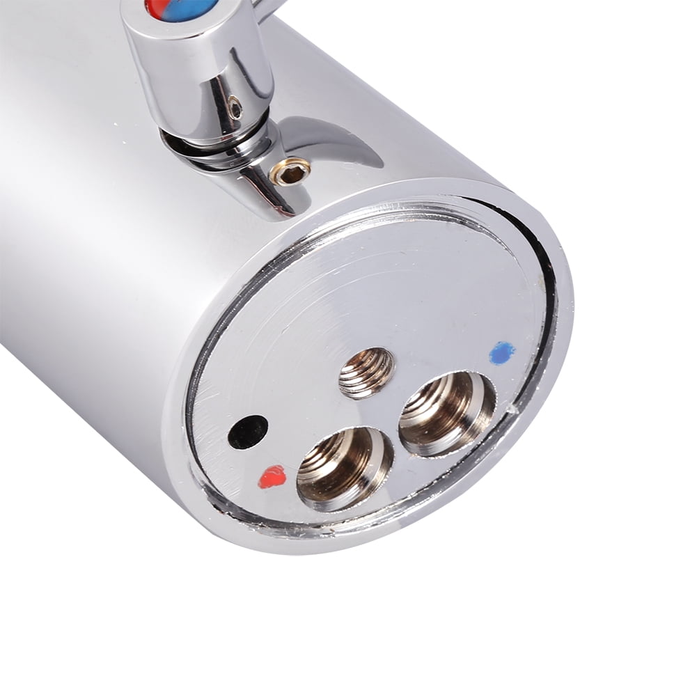 Robinet à Capteur Automatique Infrarouge Laiton Chromé - Robinet Lavabo Salle De Bain Eau Froide - Économie D'Eau