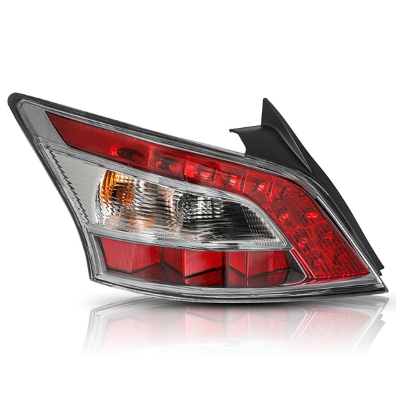 For 2012-2014 Nissan Maxima Left Driver Side Rear Outer Tail Light Lamp w/Bulbs