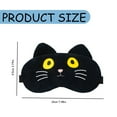thumbnail image 3 of ZLBDYG Soft Plush Sleep Mask for Women & Men – Cute Cat & Rabbit Eye Cover, Adjustable & Lightweight for Travel, Naps, Yoga (Breathable & Blackout Blindfold for Better Sleep), 3 of 9