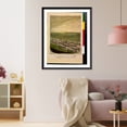 thumbnail image 3 of Historic Framed Print, Caravan of emigrants for California (Crossing the great American desert in Nebraska) - 2, 17-7/8" x 21-7/8", 3 of 9