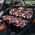 thumbnail image 3 of HUIACONG Dinosaur Camo UTV Seat Covers Waterproof Comfortable 4 Wheeler Seat Cover Non-Slip Soft Fit for Kawasaki Mule 3010, 3 of 7