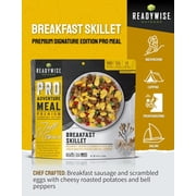 ReadyWise Outdoor Pro Adventure Meal, Breakfast Skillet, Freeze-Dried, 2 Servings/Pouch