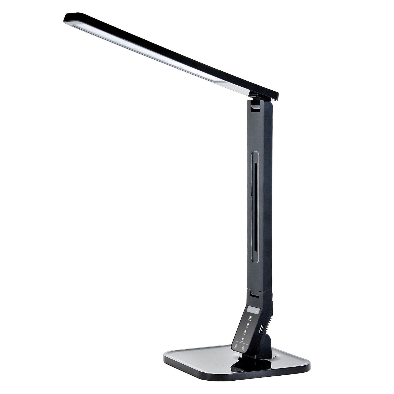 Tenergy 11w Dimmable Led Desk Lamp With, Led Desk Lamp With Usb Charging Station