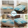 thumbnail image 5 of Beddle 3 Inch 5-Zoned Memory Foam California King Size Mattress Topper with Infusion Breathable Gel Layer, 5 of 7