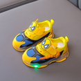 thumbnail image 1 of Disney niños dibujos animados Spider-Man niño niña deslizamiento suave zapatos casuales zapatos deportivos estudiante zapatos para correr zapatos con luz LED 23- plantilla 14 cm Gao Jinjia LED, 1 of 2