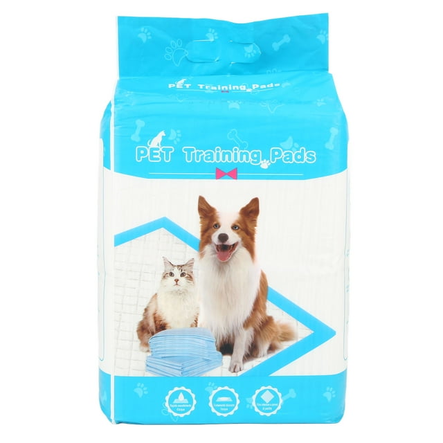 Disposable Pet , Puppy Training Pads Quick Absorbent Multipurpose Keep Dry Efficient For Cats For Pets L 60x60cm / 23.6x23.6in 40pcs