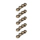 thumbnail image 4 of RomaMX 5 piezas de bricolaje placa base redonda pinzas para el cabello pasadores de pelo elegante pasador mujeres tocado accesorios para ajuste de cabujón de 12 mm (pátina), 4 of 8