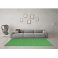 thumbnail image 3 of Ahgly Company Indoor Square Abstract Emerald Green Contemporary Area Rugs, 4' Square, 3 of 4