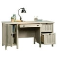 thumbnail image 4 of Pemberly Row Engineered Wood 3-Drawers Computer Desk in Chalked Chestnut, 4 of 14