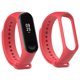 thumbnail image 1 of Pulsera de repuesto de correa de pulsera inteligente de silicona para Mi Band 4 (rojo), 1 of 5
