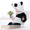 thumbnail image 3 of Mameluco de bebé unisex Invierno y otoño Mono de franela Animal Cosplay Trajes Panda BANYUO Electrónica, 3 of 5