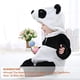 thumbnail image 3 of Mameluco unisex para bebé Mono de franela de invierno y otoño Trajes de panda de cosplay de animales-Panda-100CM brillar Electrónica, 3 of 5