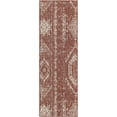 thumbnail image 2 of Rugs.com Outdoor Bohemian Collection Rug – 6 Ft Runner Terracotta Flatweave Rug Perfect For Hallways, Entryways, 2 of 9