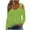 Green, variant on GigrtiJin Women Tops Dressy Casual Long Sleeve off the Shoulder Oversized Shirts Fashion Spring Solid Color Blouse