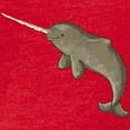 thumbnail image 3 of CafePress - Narwhal T Shirt - Womens Football Shirt, 3 of 4