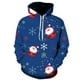 thumbnail image 4 of Sudaderas hombres moda Otoño e Invierno suéter de Navidad estampado 3D de gran tamaño con capucha Unisex hombre mujer divertido jersey de Harajuku, 4 of 4