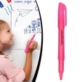 thumbnail image 2 of Clearance Fluorescent Highlighter Pen, Smooth Writing Colored Marker Stationery with Pen Clip, Lightweight Long Barrel Highlighter for Notebook Marking, Class Note-Taking and Planner Decoration, 2 of 5