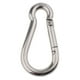 thumbnail image 2 of Mosquetones de Gancho de acero inoxidable perfecl para llavero Camping viajes de senderismo Buceo M10, 2 of 8