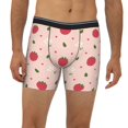 thumbnail image 2 of Disketp Strawberry Men's Boxer Briefs Men’s Underwear Boxer Briefs for Men, 2 of 7