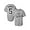 5 Grey, variant on Benny 'The Jet' Rodriguez 30 The Sandlot Bel Air Short Sleeve Squints Yeah-Yeah Baseball Jersey